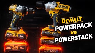 Dewalt Powerpack Vs Powerstack We Have A Winner