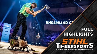 Full highlights  STIHL TIMBERSPORTS® Individual World Championship 2022