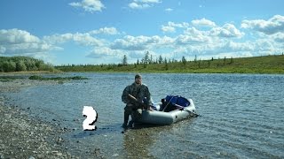 Крайний Север. Ямало - Ненецкий АО. Одиночный сплав по реке Собь (2 часть)