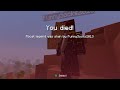 Minecraft but I only listen to my friend (my audio don't record sorry)