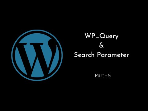 Searching Content in WP_Qurery | WordPress Tutorial