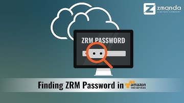 Where to Find Login Details for ZRM (MySQL Backup) on AWS | Zmanda
