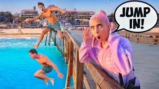 'YOU WON'T DO IT' Challenge In PUBLIC! (bad idea)