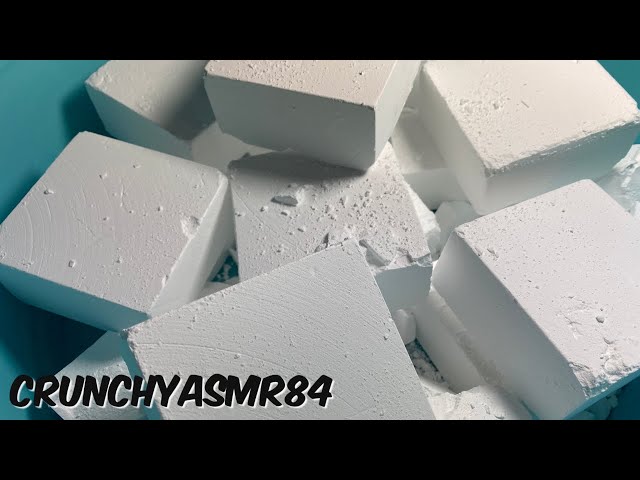 Homemade gym chalk blocks 🤍, ASMR, RELAX, SATISFYING