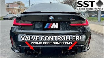 INSTALLING an SST Valve Controller on my G80 M3 | LOUD EXHAUST!