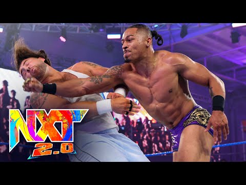 Carmelo Hayes vs. Tony D'Angelo – North American Title Match: WWE NXT, June 21, 2022 – WWE