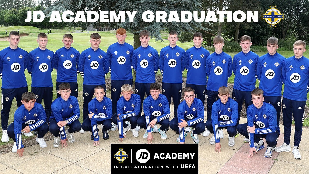 Irish FA JD Academy in collaboration with UEFA Graduation YouTube
