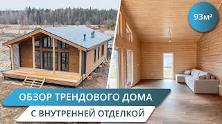 СВЕТЛЫЙ И УЮТНЫЙ КАРКАСНЫЙ ДОМ С ФУНКЦИОНАЛЬНОЙ ПЛАНИРОВКОЙ