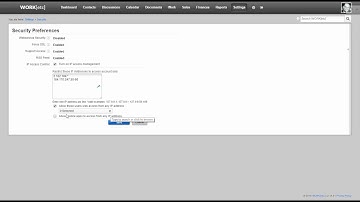 WORKetc CRM Location-Aware Security