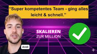 "Ich kann Skalieren zur Million nur empfehlen."