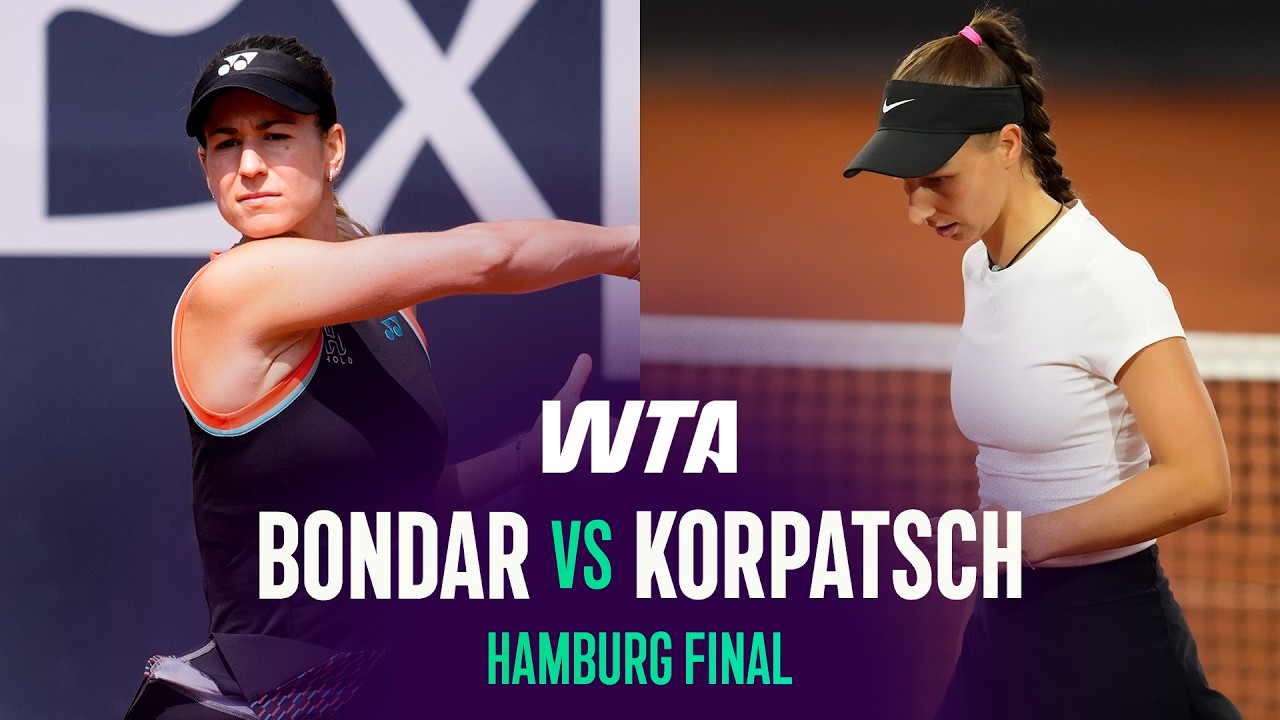 Anna Bondar vs. Tamara Korpatsch | 2026 Hamburg Final | WTA Match Highlights