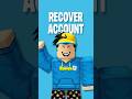 How To Recover Roblox Account Without Email & Password