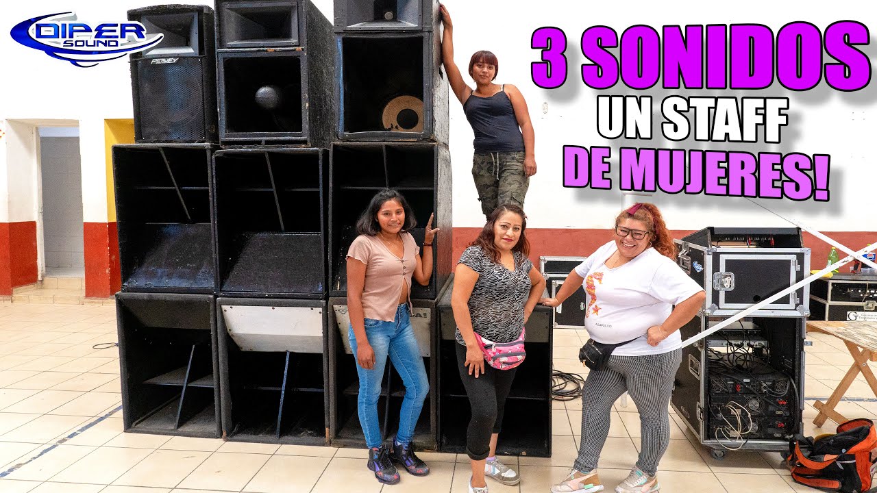 LLEGARON AL BAILE CON SU EQUIPO SE SONIDO EN EL ANIVERSARIO DE SONIDO ESCORPION 3 EQUIPOS!