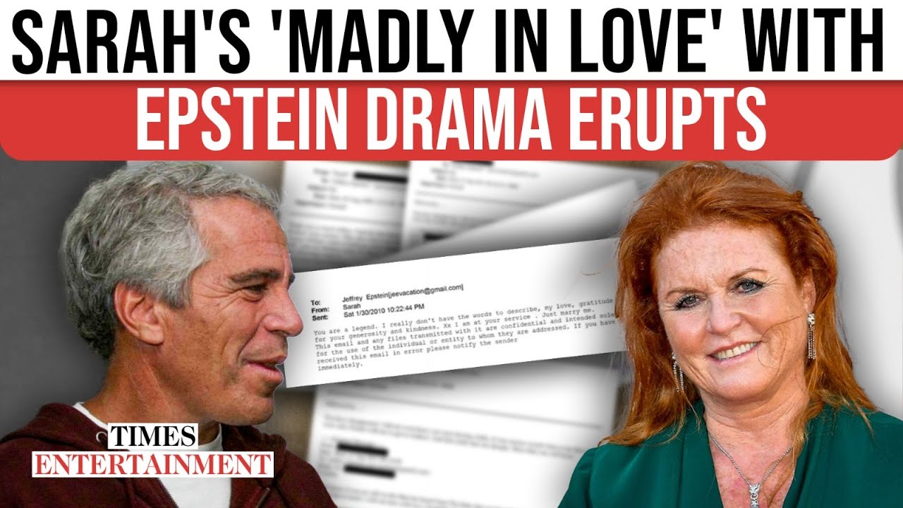 Epstein ‘LOVE Affair’ Bombshell As Author Claims Sarah Was Madly In Love | WATCH