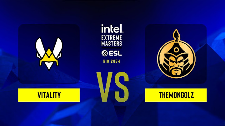Vitality vs. TheMongolz - IEM Rio 2024 - Group B