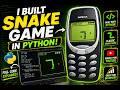 Build Snake Game in Python 🐍 | Classic Nokia Game Recreated