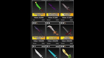 survive the killer game new stk sword value 2025