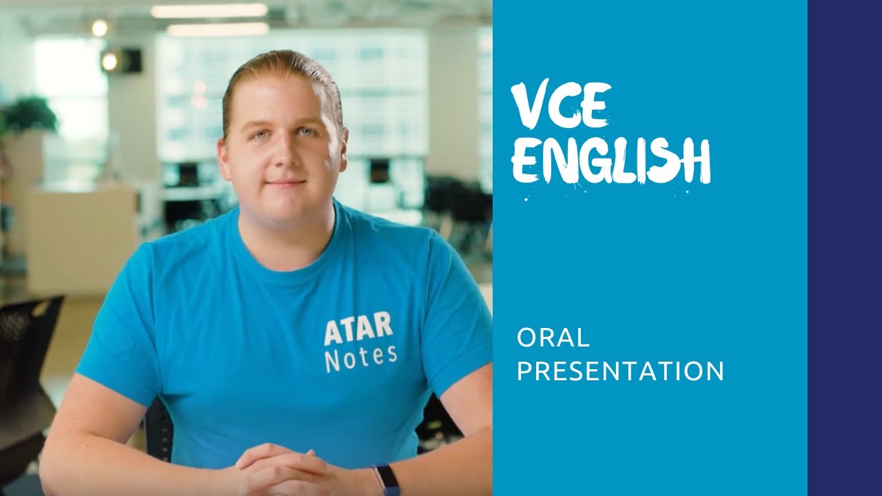 oral presentation vce