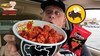 Buffalo Wild Wings ⭐Flamin&#39; Hot Doritos Chicken Wings⭐ Food Review!!!