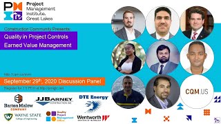 Sept 29 Discussion Panel on Quality in Project Control