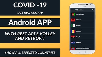 Create Coronavirus (COVID-19) Tracker App Using REST API