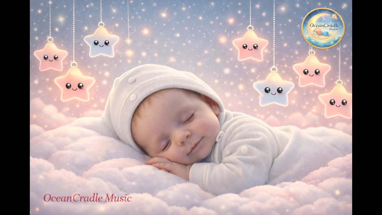 Mozart Brahms Lullaby 🌜 Baby Sleep Music 🎶 A Silent Promise of Rest and Renewal