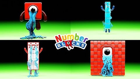 NUMBERBLOCKS Quadparison Part 39 | 3D Blender Lab