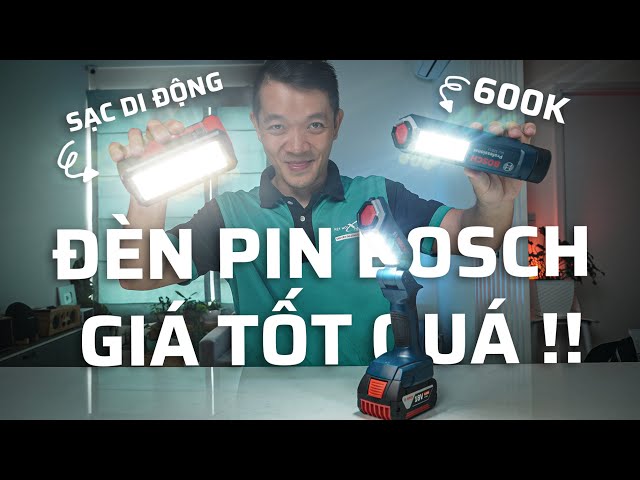 Đèn Pin Giá Tốt Và Nhiều Chức Năng Dành Cho Mùa Mưa Bão, Mất Điện - Bosch Và Cả Milwaukee 12V