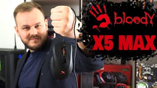 A4Tech Bloody X5 MAX | Обзор игровой мыши