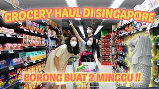 GROCERY SHOPPING HAUL DI SINGAPORE || MAHAL ATAU MURAH???!!!