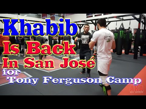 Khabib Nurmagomedov Starts Camp for Tony Ferguson in San José: Javier Méndez, Tai Tuivasa