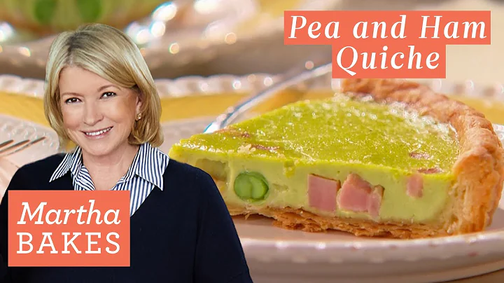 How to Make Martha Stewart's Pea and Ham Quiche | ...