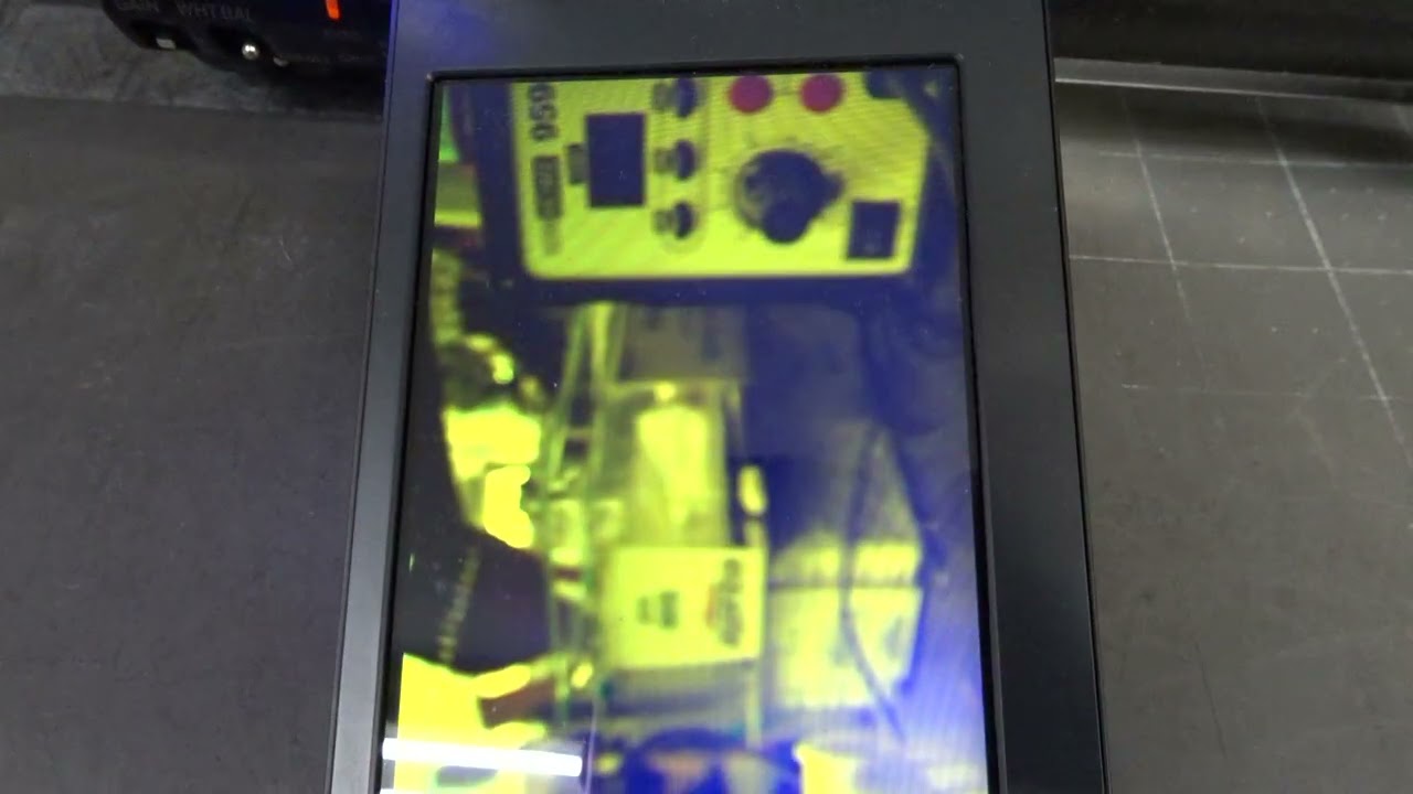 JVC GY-HM700 CMOS Sensor Inspection.