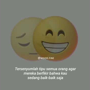 'STORY WA' SEDIH || Tersenyumlah Tipu Semua Orang