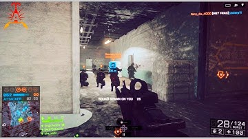 BF4 Flanking Noobs Killstreak (Operation Locker Rush PS3 Gameplay)