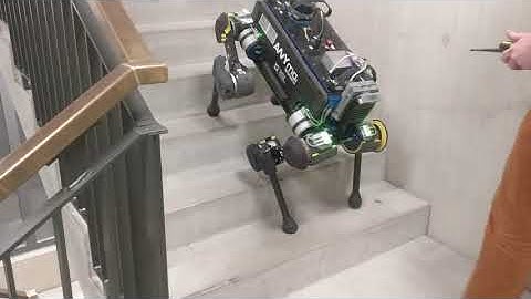 Perceptive Locomotion in Rough Terrain - Online Foothold Optimization