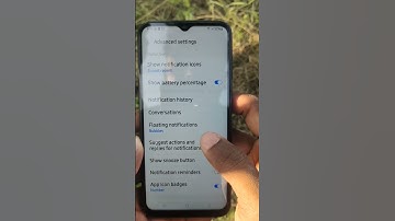 How to turn on Notification history in Samsung Galaxy M14 Smartphone