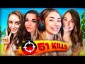 Best female squad ever with 51 kills ft loserfruit alixxa sparkles