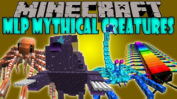 Minecraft: MYTHICAL CREATURES MOD!! (OP Weapons, New boss, more!) - Mod Showcase