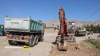 شروع کار سه پروژه سرک سازی و کانال سازی در هرات به ارزش بیش از 50 میلیون افغانی