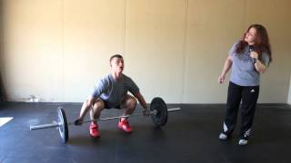 #7 Snatch Lift off /Snatch Pull to Below the Knee,to Above the Knee and the Hip.