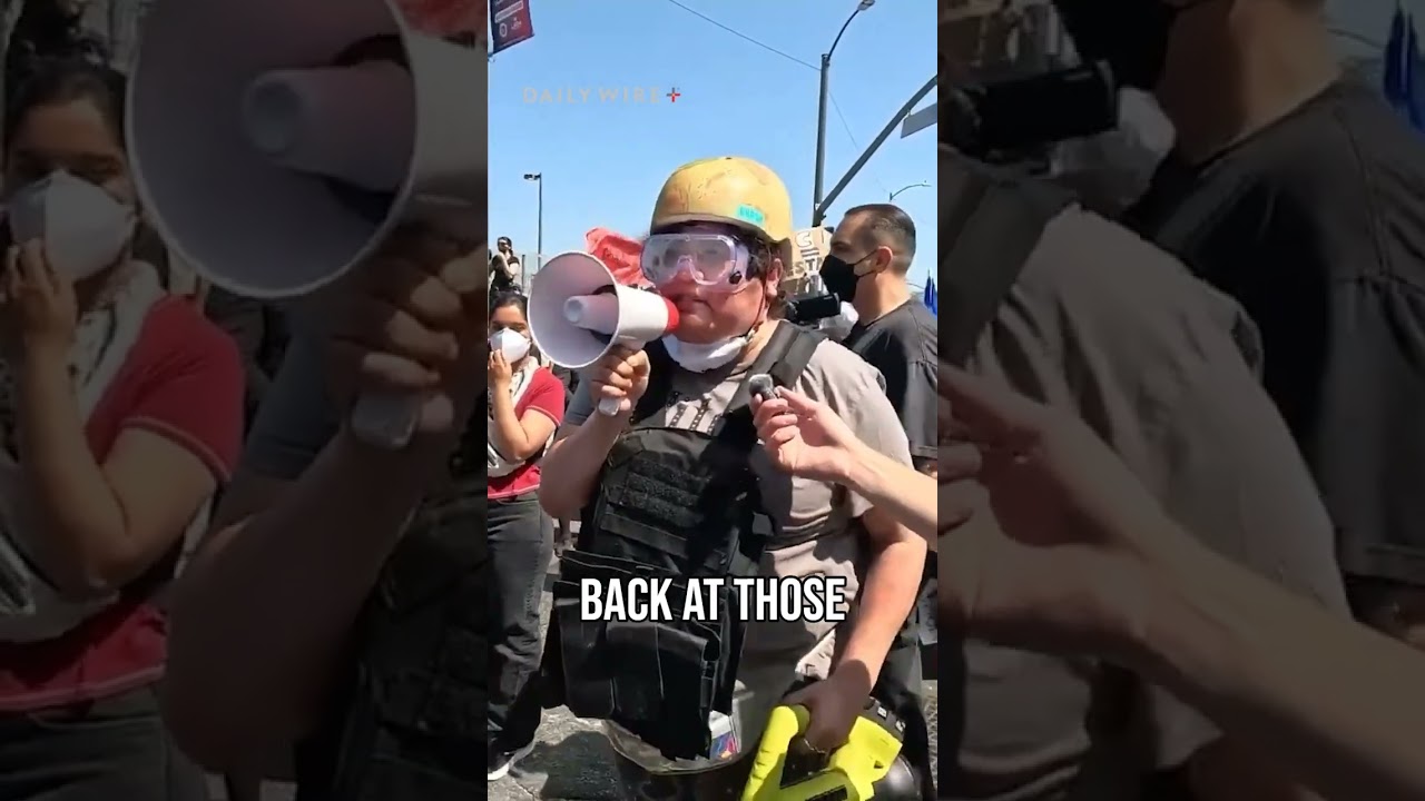 The LA rioters' ironic choice of resistance...