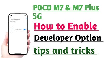 POCO M7 5G & POCO M7 Plus 5G How to Enable Developer Option 