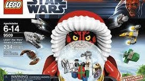 lego star wars 9509 advent calender 2012 review