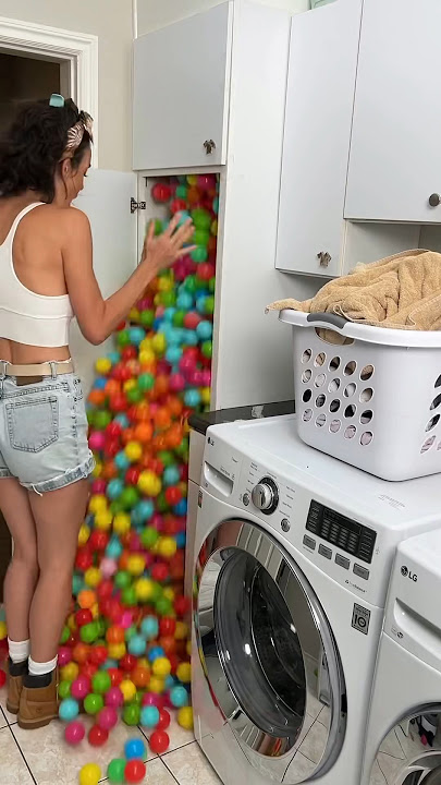 She never wants to see balls again! 😅
