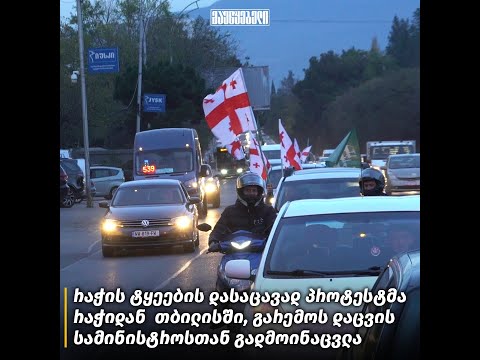 რაჭის ტყეების დასაცავად  პროტესტმა რაჭიდან  თბილისში, გარემოს დაცვის სამინისტროსთან გადმოინაცვლა