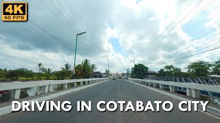 Cloudy Saturday Morning Drive | Daily Travel 256 | Driving in Cotabato City | 4K Ultra HD 60fps