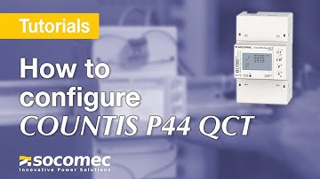 How to install and configure a COUNTIS P44 QCT?