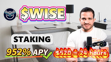 Bull Market Farming Secrets: Stake WISE Coin Project for 952% APY Income