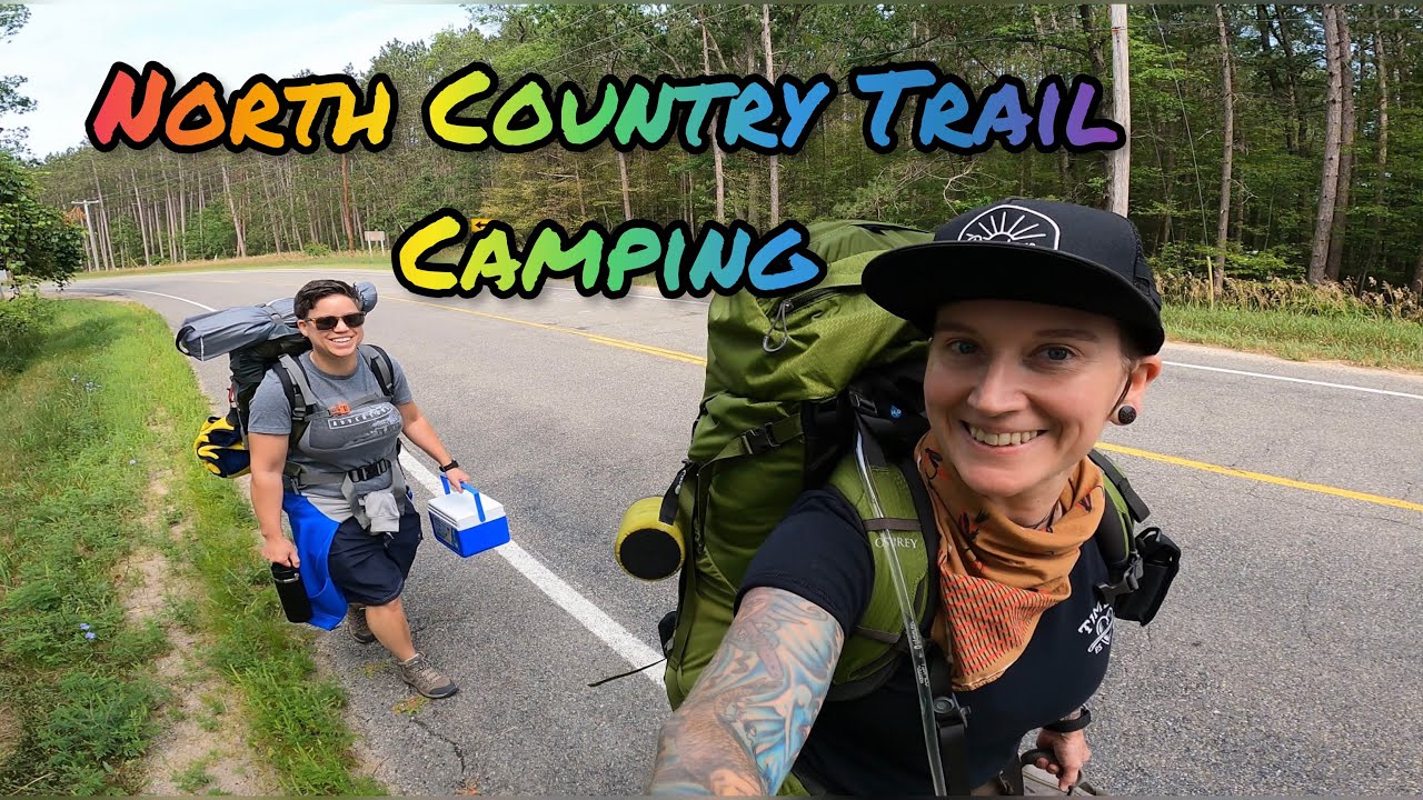 North Country Trail (NCT) Camping & Hike White Cloud, Michigan YouTube